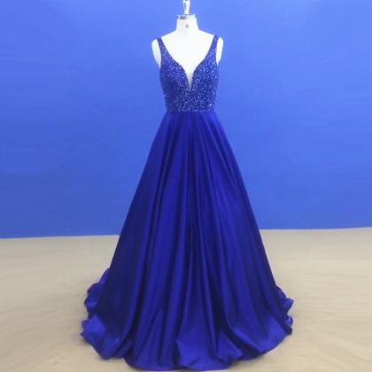 Sexy Lace A Line Prom Dresses Long Sweetheart..