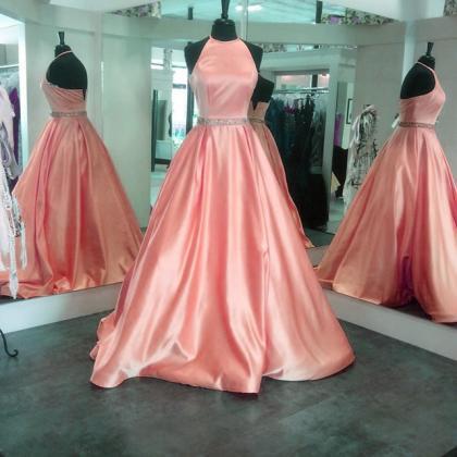 Ball Gowns,halter Prom Dress,ball Gowns Prom..