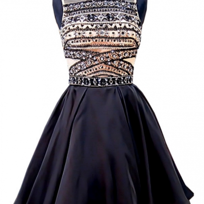 Stunning Junior 8th Grade Prom Party Dresses A-line Beaded Crystals ...