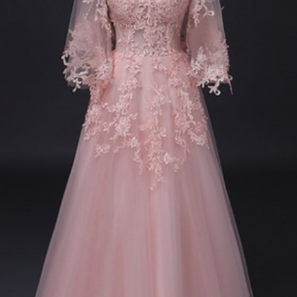 A Long Sleeved Dress At Night Wedding Dresses For..