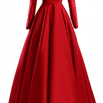 Real Photo Red Gloves Are Elegant Evening Gowns In..