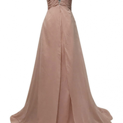 The Fashion Formal Medium Rose Sleeve Gown Is Designed With Elegant ...