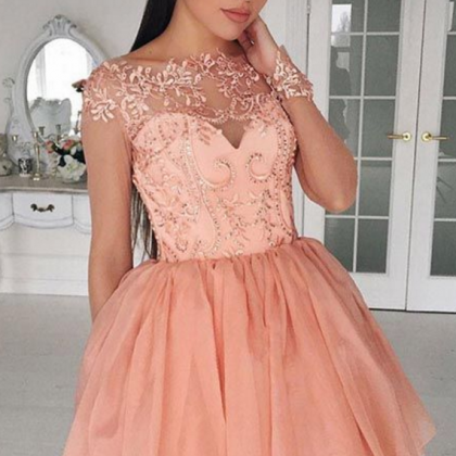 Dark pink gorgeous  Stunning casual homecoming dresses, BD00154 main image 0