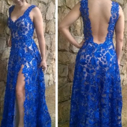 Charming Prom Dress,lace Prom Dress,noble Prom..