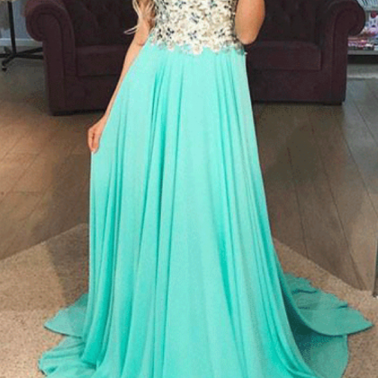 Sexy Long Prom Dress,chiffon Evening Dress