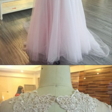 Charming Prom Dress,elegant Prom Dress,pink..