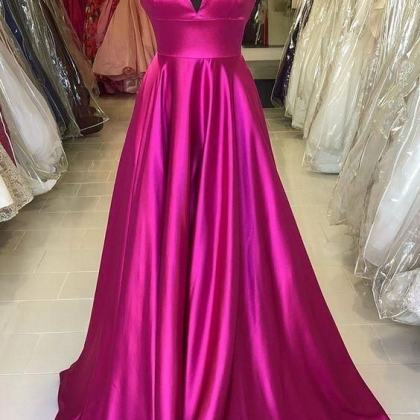Spark Queen Prom Dresses Elegant, Rose Red Prom..