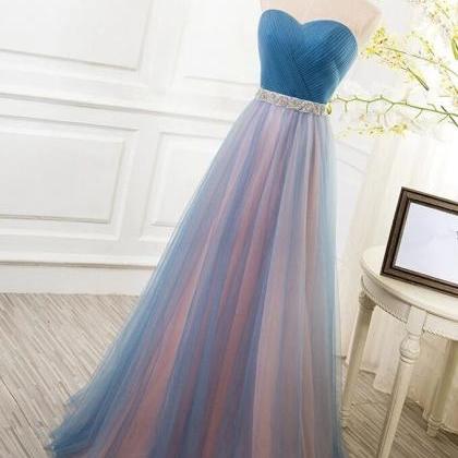 Beautiful Sweetheart Bridesmaid Dress, Long Party..