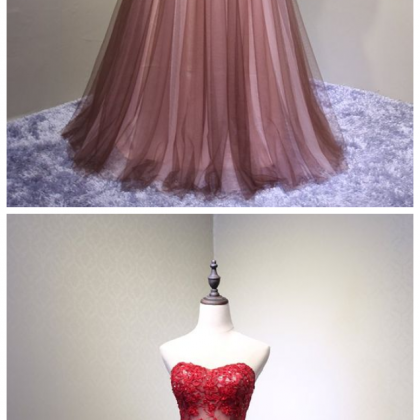 Prom Dress , Charming Handmade Party Gown, Prom..