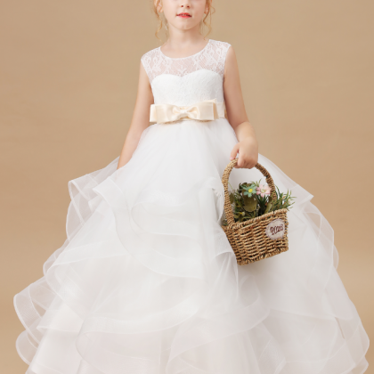 Flower Girl Dresses,elegant Princess Children..