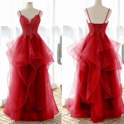 New! Prom Dress ball Gown Sleeveles..