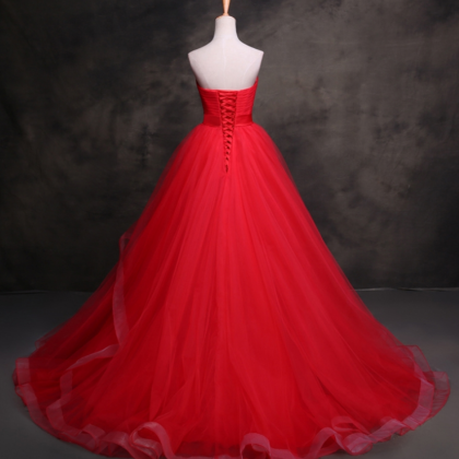 Prom Dresses,a-line Evening Dress With Crystal..