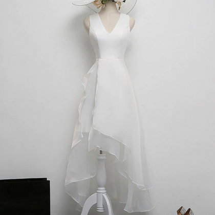 Prom Dresses,simple V Neck Short Prom Dress,..