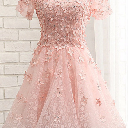 Lace Homecoming Dresses, Off Shoulder Homecoming..