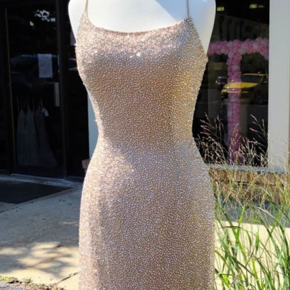 Sparkle Tight Cocktail Dress Homecoming Dress With..