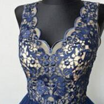 Sexy Lace Homecoming Dress,pretty Homecoming..