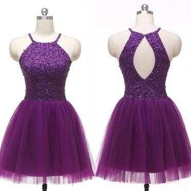 Charming Homecoming Dress,tulle Homecoming..