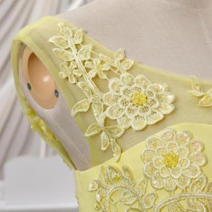 Formal Dresses Long,gorgeous Flower Lace Beading..
