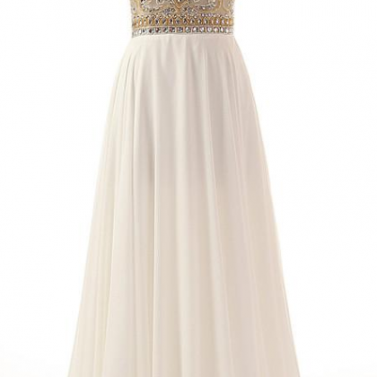 Chiffon Formal Prom Dress, Beautiful Long Prom..