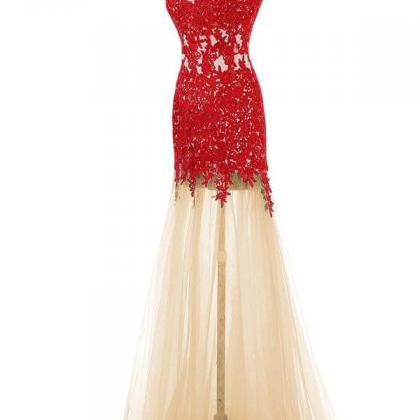 Sexy Mermaid Spaghetti Straps Floor Length Sequin Evening Dress Prom Dresses main image 1