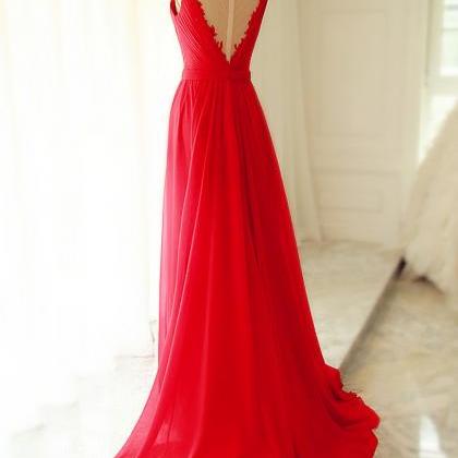 Short Chiffon V Neckline Bridesmaid Gowns Regency