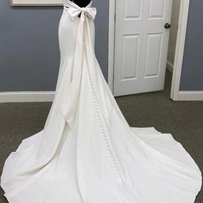 Prom Dresses,mermaid Wedding Dress, Simple Wedding..