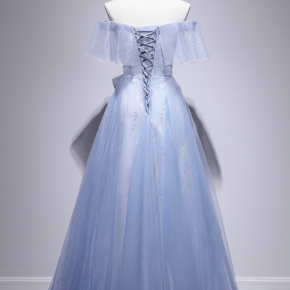 Elegant sweetheart tulle lace long prom dress tulle formal dress,DS2372