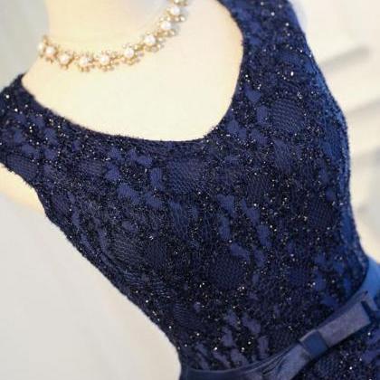 Elegant Sweetheart Lace Homecoming Dress,..