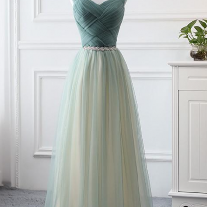 Prom Dresses,tulle A-line Gown, Party Dress,..