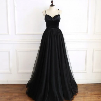 Prom Dresses,stage Long Dress, Black Princess..