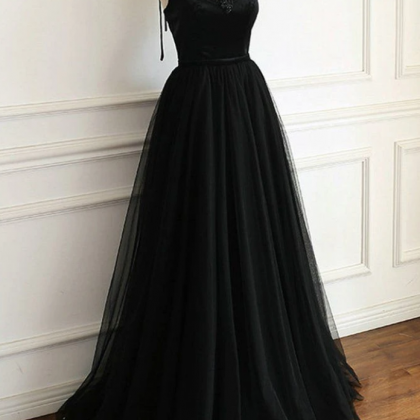 Prom Dresses,stage Long Dress, Black Princess..