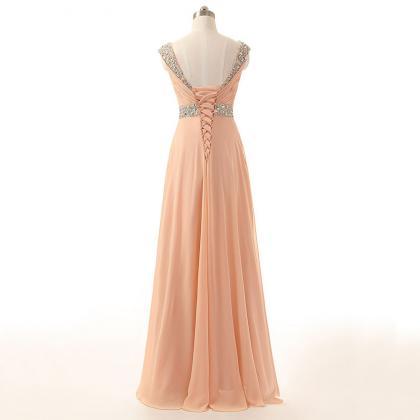 Prom Dresses,wedding Party Dresses, Champagne..