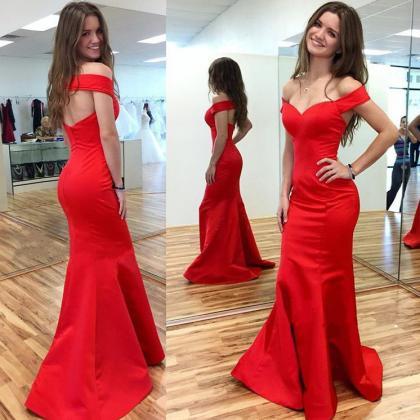 2017 Red Prom Dress, Custom Prom Dress,red Prom..
