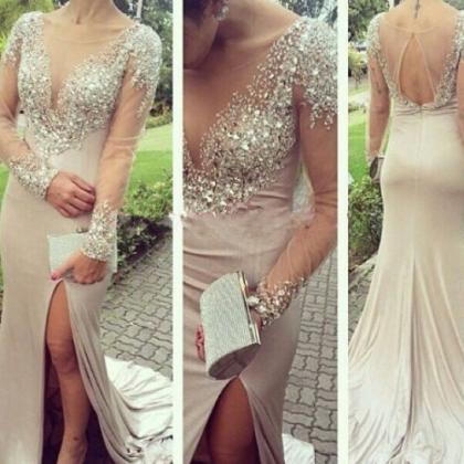 Prom Gown,sexy Prom Dresses,evening Gowns,mermaid..
