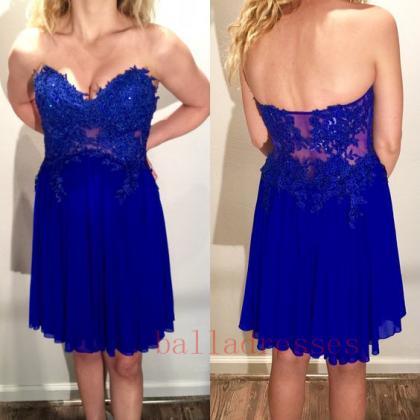 Tulle Homecoming Dresses,lace Homecoming..