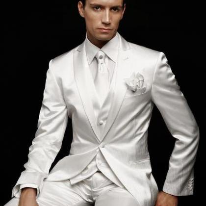 Custom Made Men Suit For Wedding Tuxedo Long Tail..