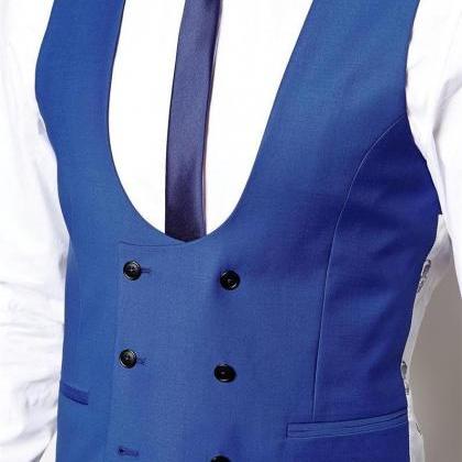 Custom Made Groom Tuxedos Business Suits Classic..