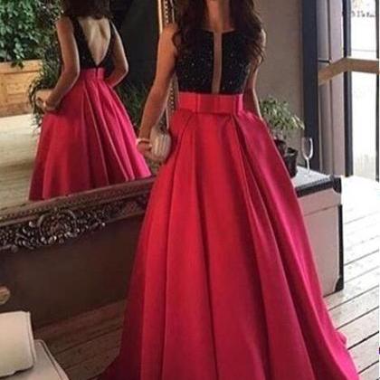 Red Prom Dresses,prom Dress, Prom Dresses,a Line..