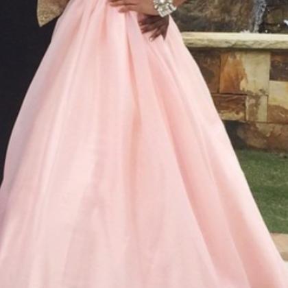 Pink Prom Dresses,ball Gown Prom Dress,prom..