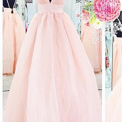 Pink Prom Dresses,ball Gown Prom Dress,prom..