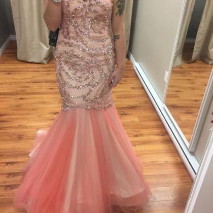 Sweetheart Prom Dress,sequins Prom Dress,mermaid..
