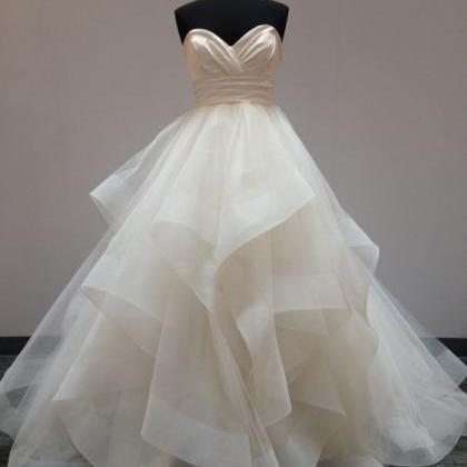 Sweetheart Prom Dress,layered Tulle Prom Dress,a..