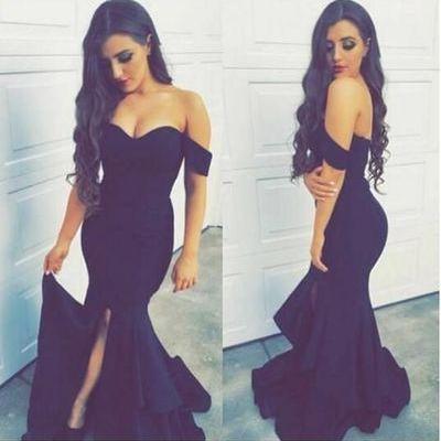 Off The Shoulder Prom Dress,mermaid Prom..