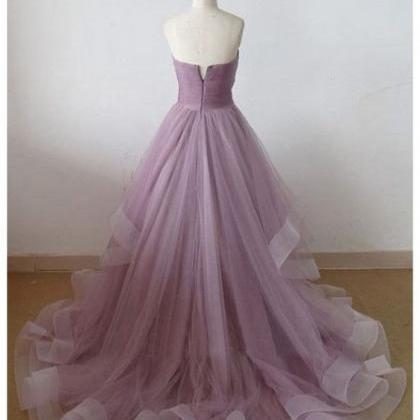 Sweetheart Dress,layered Party Dress,organza Prom..