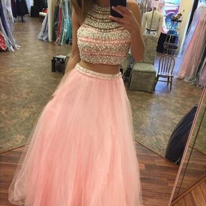 Prom Dress,modest Prom Dress,long Pink Mermaid..