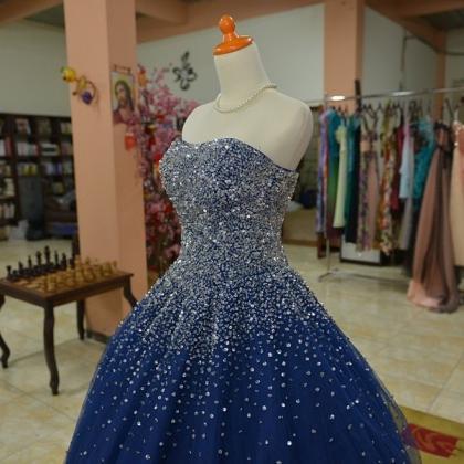 Prom Dress,modest Prom Dress,sparkly Beaded..