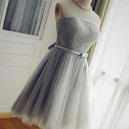 Party Dress,tulle Homecoming Dress,short Prom..