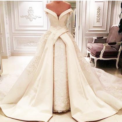 Wedding Dresses, Wedding Gown,luxury Ball Gown..