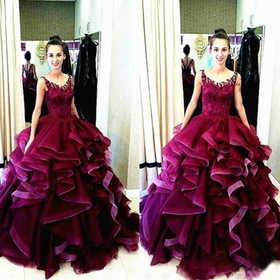 Gorgeous Ball Gown Prom Dresses,Qui..