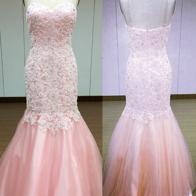 Elegant Two Piece Prom Dresses,red Prom..
